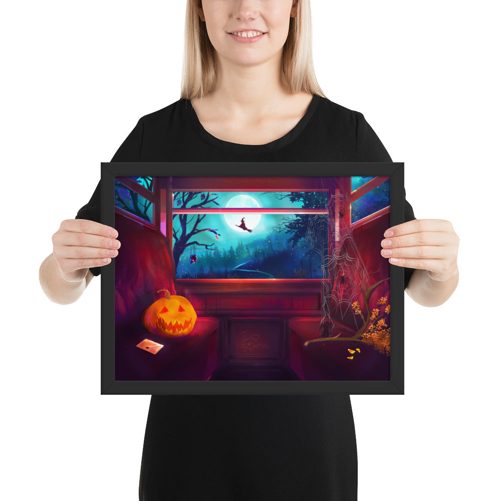 The Storyletter XPress Framed Poster - Halloween Edition