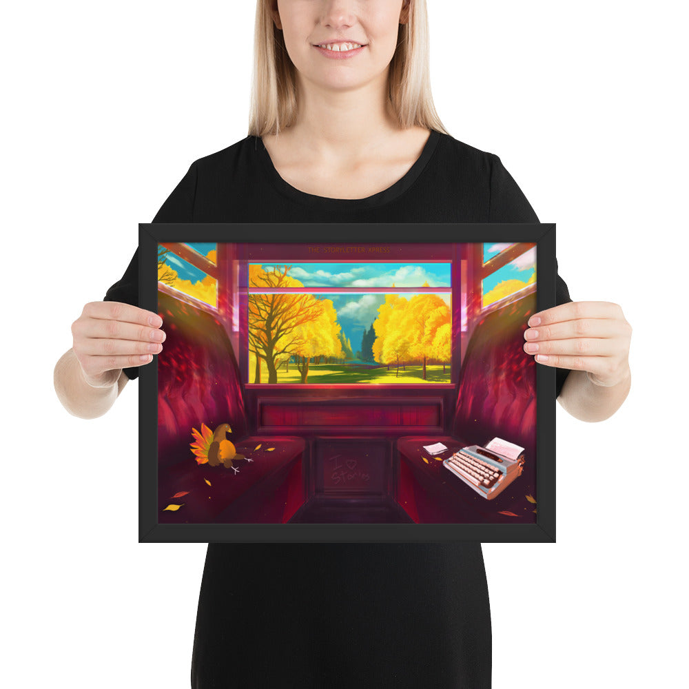 The Storyletter XPress Framed Poster - Fall Edition
