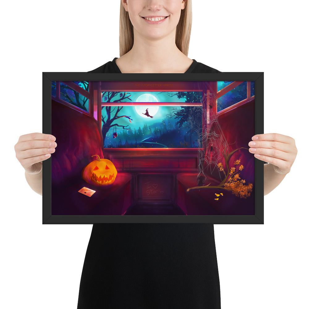The Storyletter XPress Framed Poster - Halloween Edition