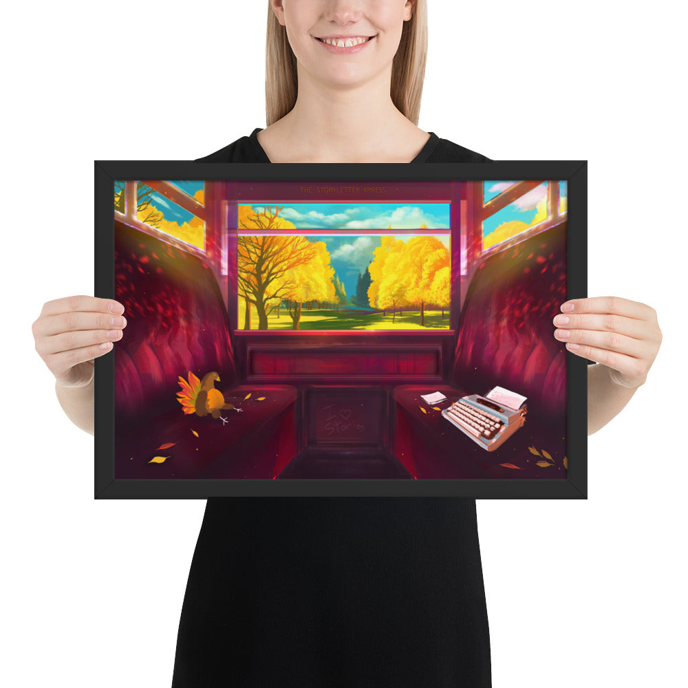 The Storyletter XPress Framed Poster - Fall Edition