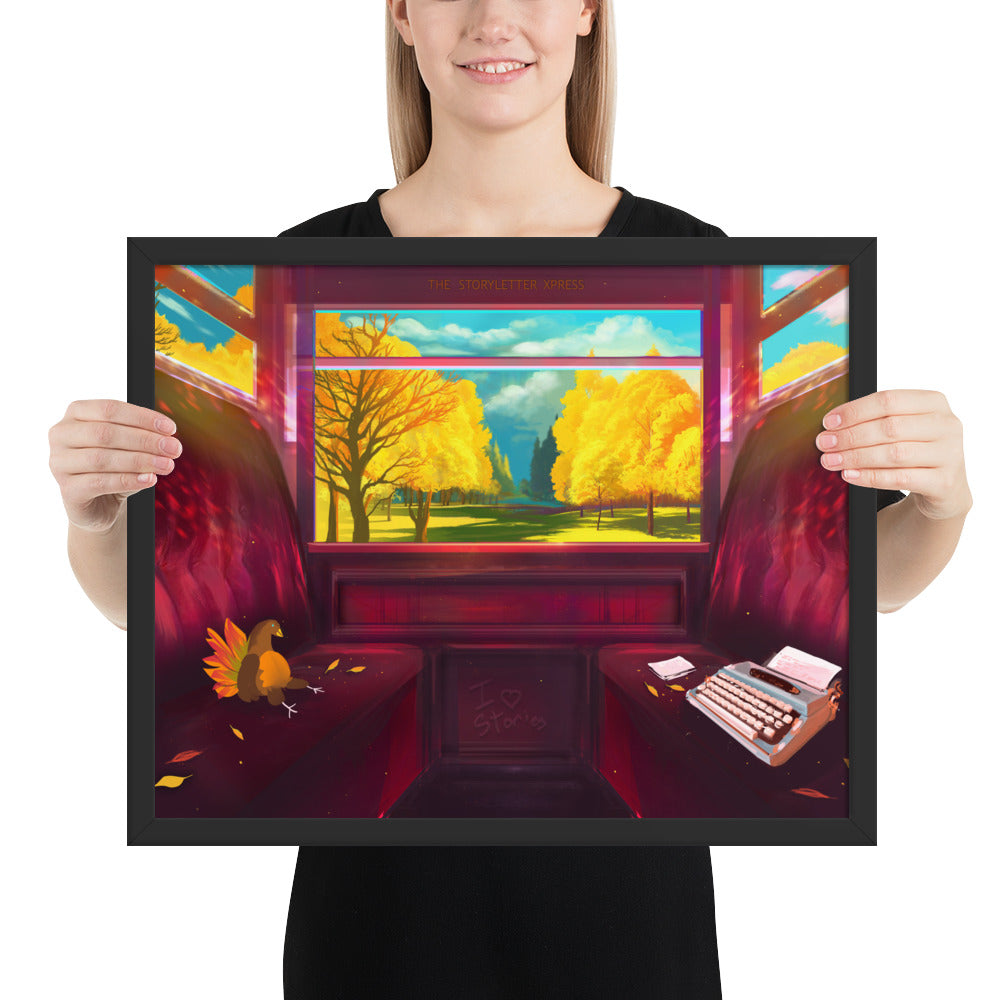 The Storyletter XPress Framed Poster - Fall Edition