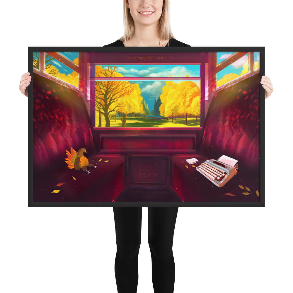 The Storyletter XPress Framed Poster - Fall Edition