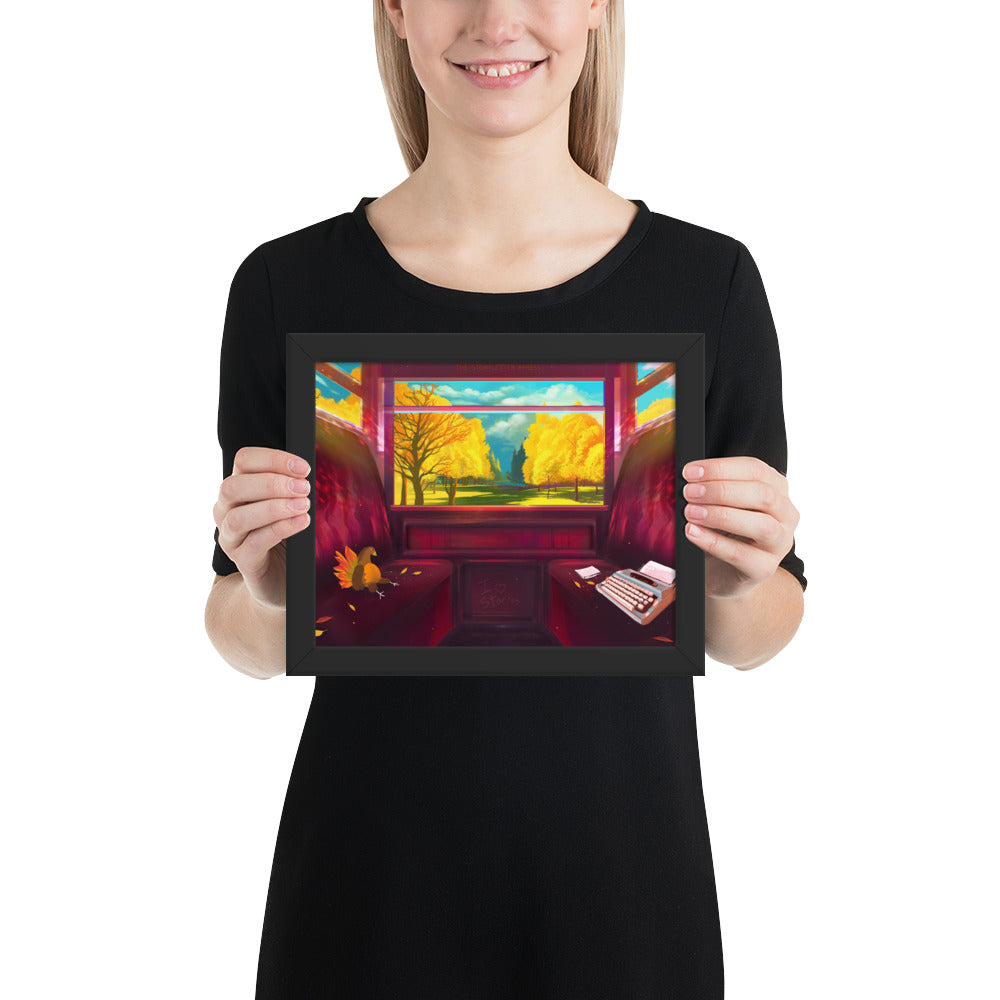 The Storyletter XPress Framed Poster - Fall Edition
