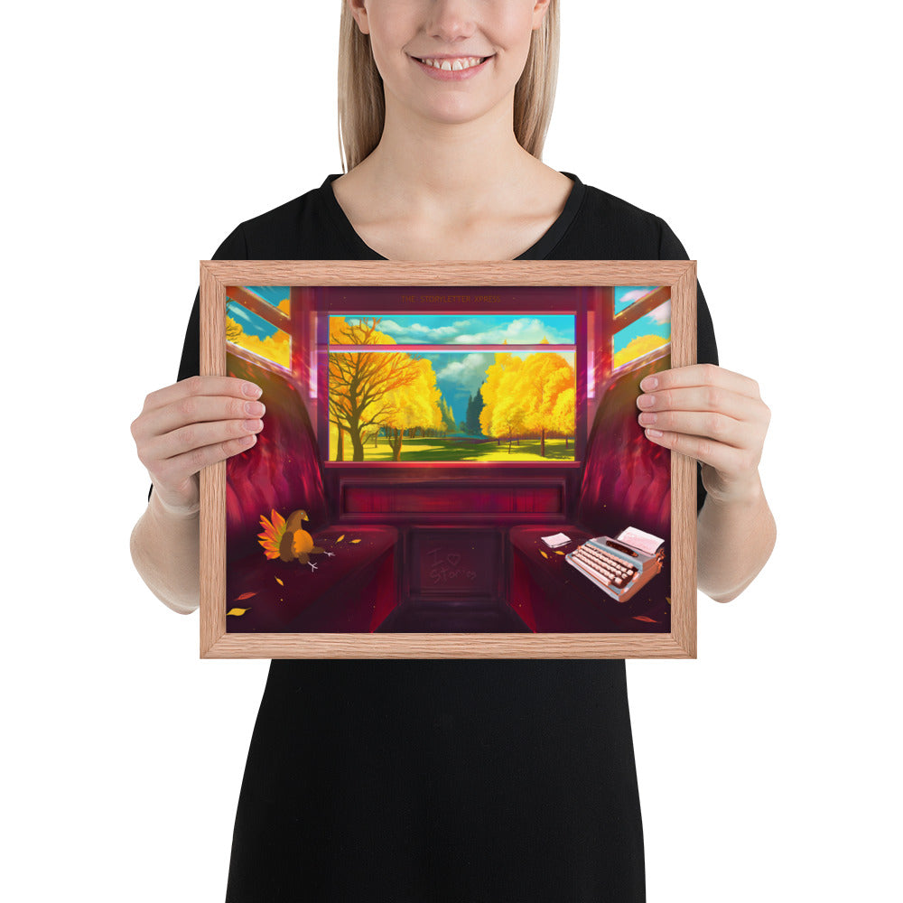 The Storyletter XPress Framed Poster - Fall Edition