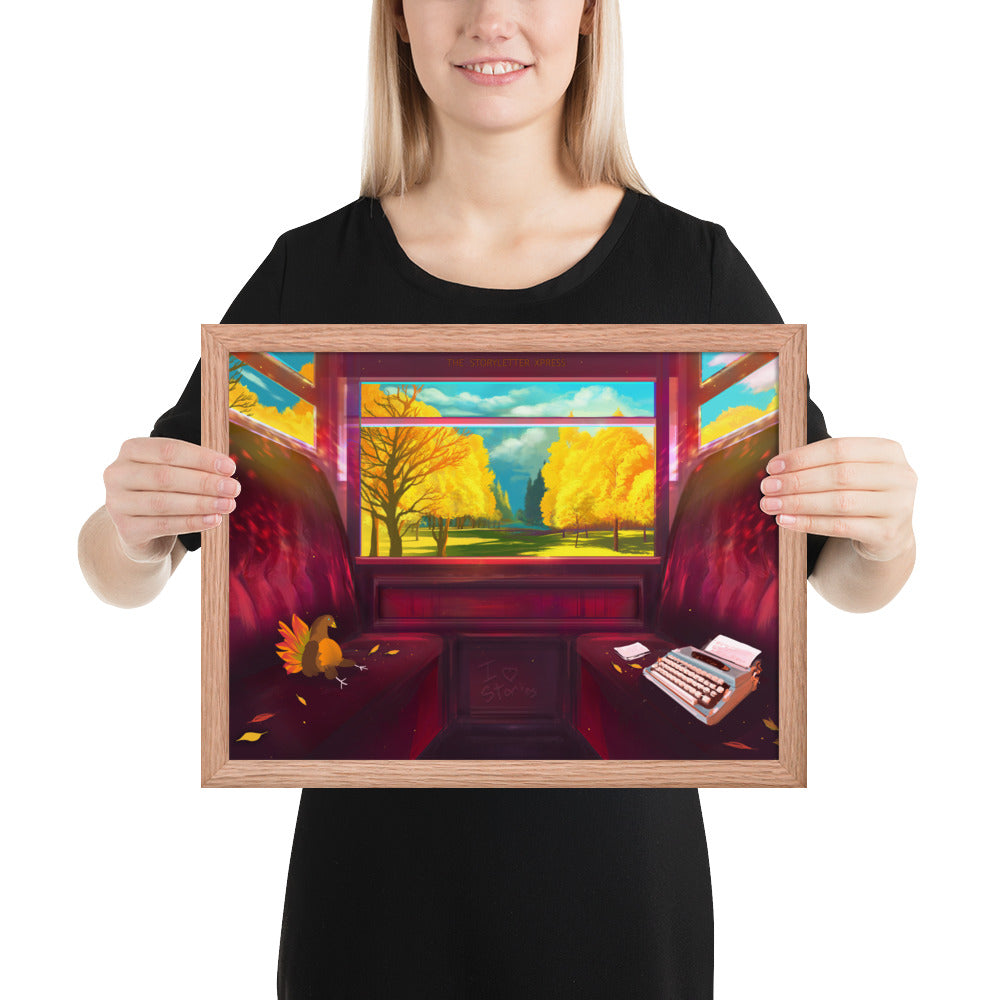 The Storyletter XPress Framed Poster - Fall Edition