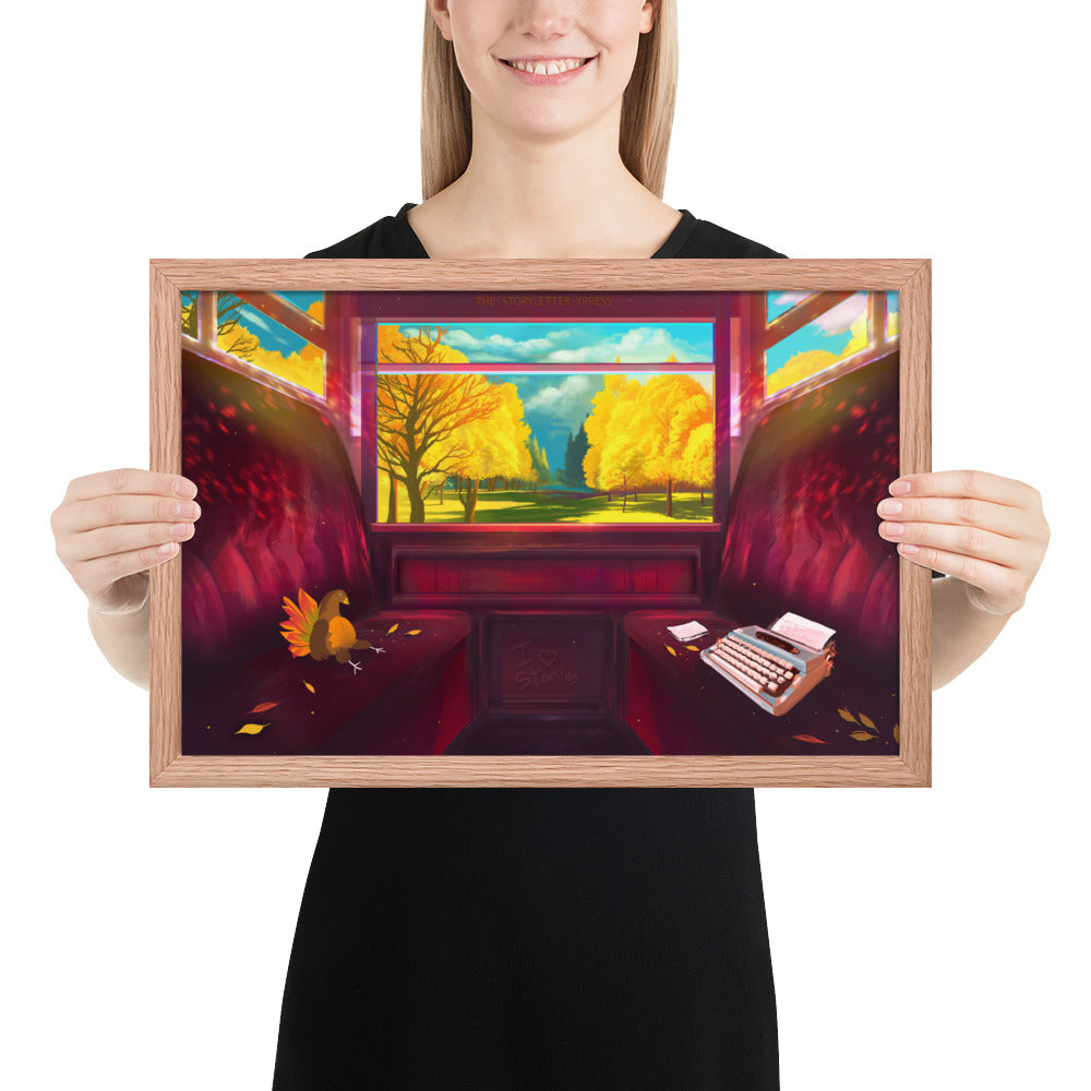 The Storyletter XPress Framed Poster - Fall Edition