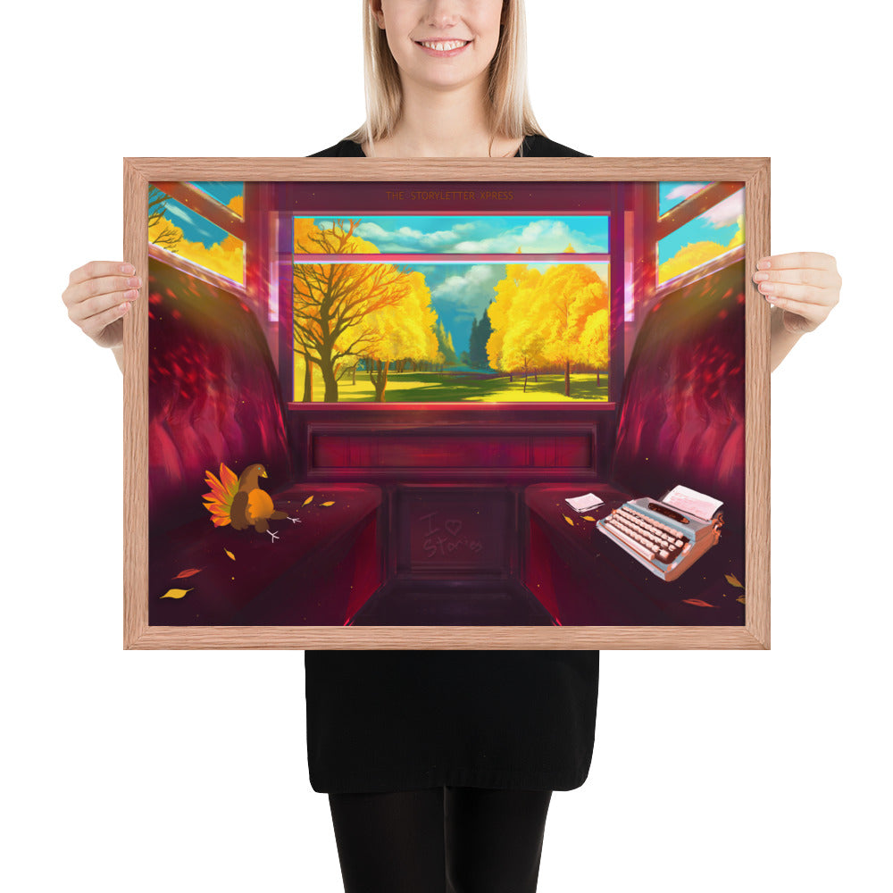 The Storyletter XPress Framed Poster - Fall Edition