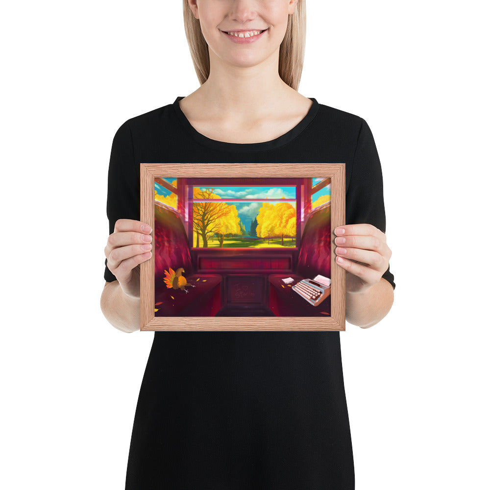 The Storyletter XPress Framed Poster - Fall Edition