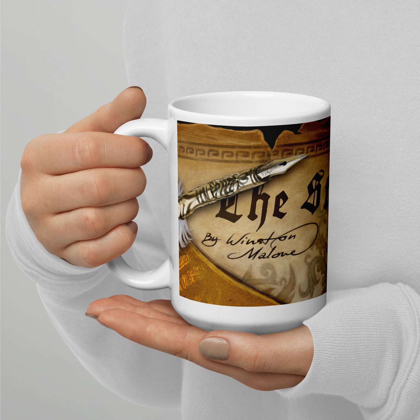 Official Storyletter White Glossy Mug